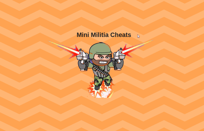 mini militia cheats